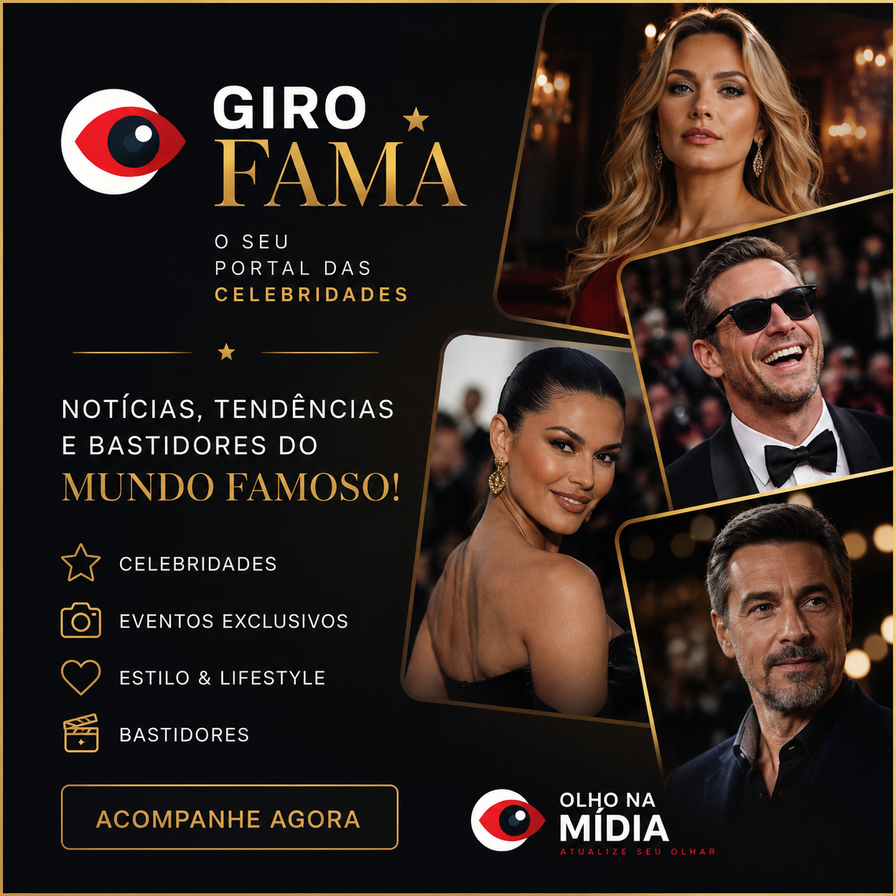 Giro Fama | Olho na Mídia